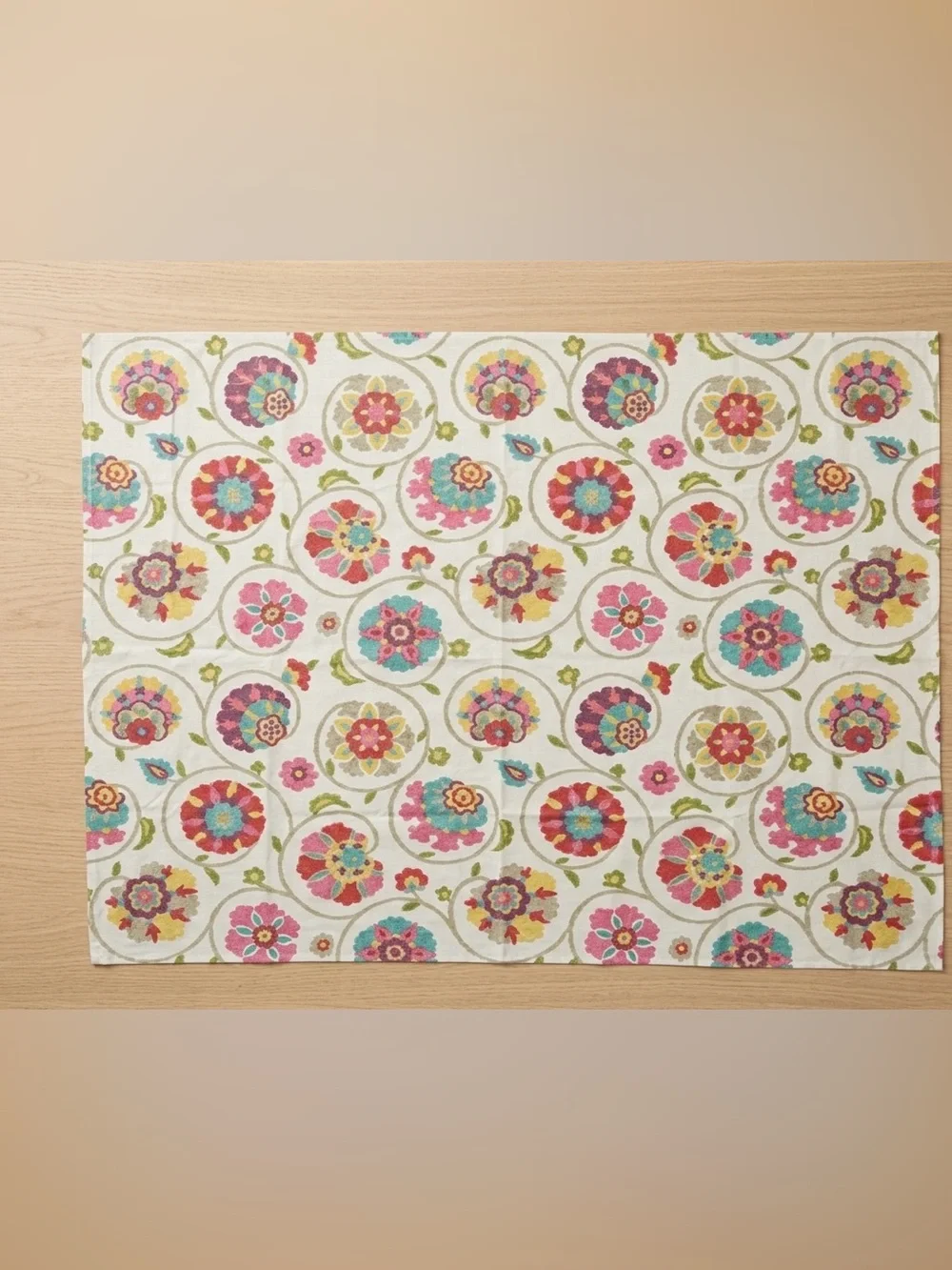 Handmade Floral Tablecloth Cover — 51